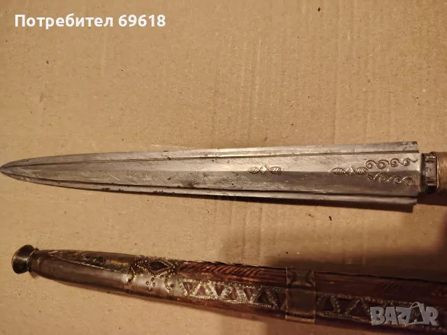 стар нож сабя острие , снимка 3 - Ножове - 55895168