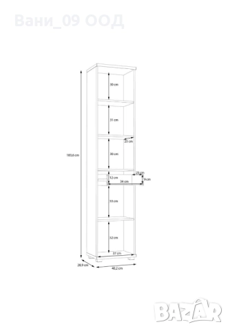 Висока Колона за баня , снимка 4 - Шкафове - 51972264