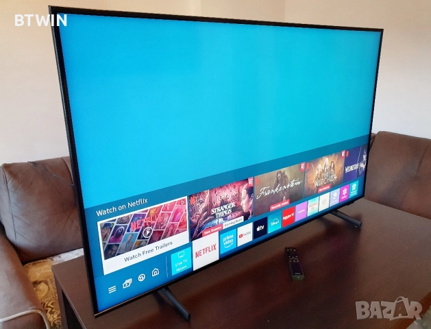 Телевизор - Samsung 50 ИНЧА - QLED - SMART - 4K - Ultra HD !, снимка 3 - Телевизори - 52533464
