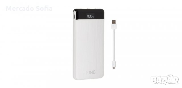 Power Bank 10000mAh, LED дисплей с два USB порта , снимка 1 - Външни батерии - 34633209