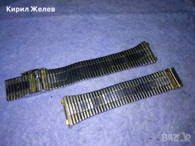 СТАРА КРАСИВА СТИЛНА ВИНТИДЖ ПЛЕТКА СТОМАНЕНА ВЕРИЖКА за ЧАСОВНИК НЕРЪЖДАЕМА 37115, снимка 10 - Каишки за часовници - 40135827