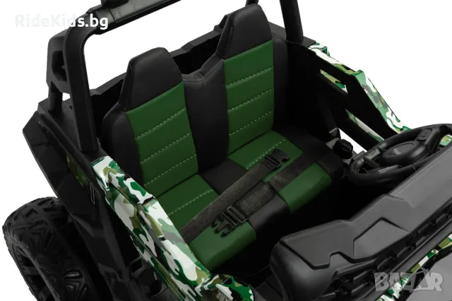 Акумулаторен офроуд джип TIMUS – камуфлажен, 4x4, снимка 11 - Детски велосипеди, триколки и коли - 49971787