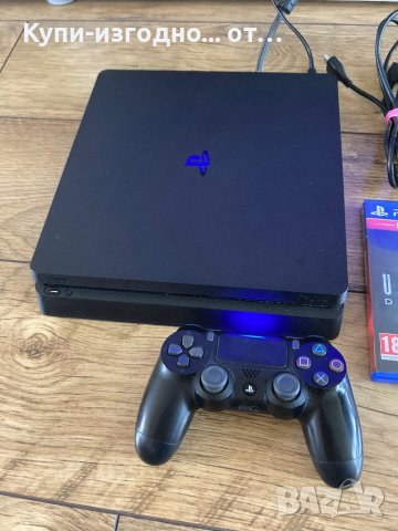 PS4 Slim 500 gb с две игри, снимка 3 - PlayStation конзоли - 41327669