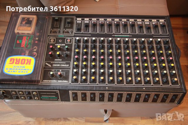 KORG Стерео миксер 12 канала , снимка 4 - Ресийвъри, усилватели, смесителни пултове - 40001439