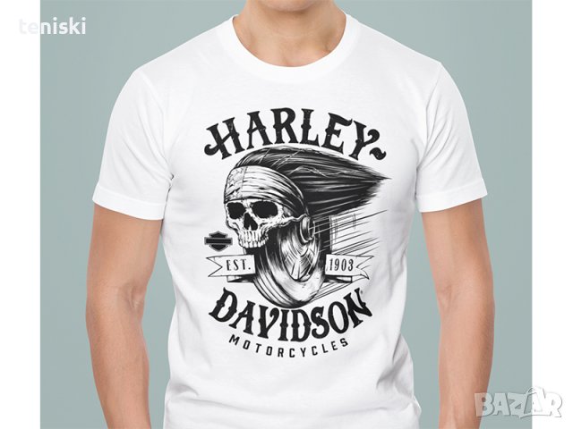 Тениски Harley Davidson Модели и размери