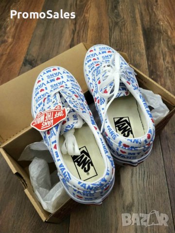 Vans Era (I Heart Vans) - чисто нови / размер 36.5 и 43 / UK 4 и 9, снимка 7 - Спортни обувки - 40132371