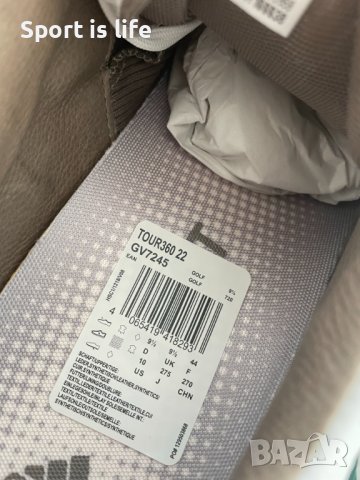 adidas Мъжки обувки за голф TOUR360 22, 44 EU, снимка 6 - Спортни обувки - 41796151