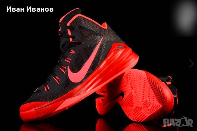 маратонки  Nike Lunar Hyperdunk 2014 "Justin Doellman"  номер 41,5-42, снимка 4 - Маратонки - 41397368