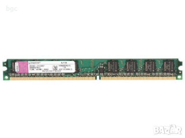 НОВА DDR2 Оригинална Kingston РАМ ПАМЕТ RAM DDR2 DIMM за стационарен компютър Нископрофилна 
