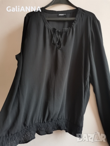 СТРАХОТНА ТУНИКА JANINA ТЮЛ РАЗМЕР 2XL-3XL, снимка 4 - Туники - 36075177