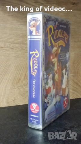 Видеокасета "  RUDOLPH " VHS  КАТО НОВА , снимка 3 - Анимации - 53134146