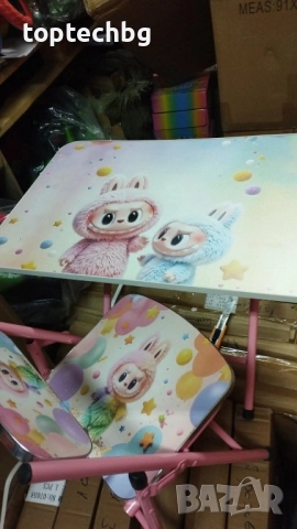 Детска маса със столче с герои, снимка 11 - Мебели за детската стая - 38332158
