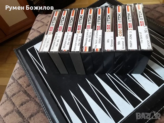 10 запазени и добри касети с компилации ДИСКО музика от 80- 90те години, снимка 3 - Аудио касети - 52863756