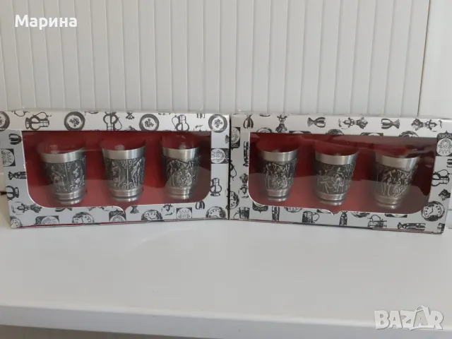 Немски чаши за ракия Antik*Vintage #39., снимка 4 - Антикварни и старинни предмети - 47495181