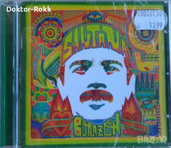 Santana - Corazon (2014, CD)