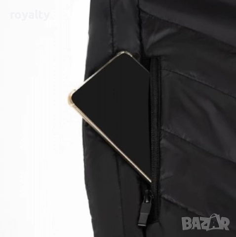 Електрическа жилетка с отопление HotVex USB Heated Vest – с 9 зони на отопление, снимка 6 - Спортни дрехи, екипи - 52121933