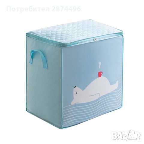 3226 Влагоустойчива сгъваема кутия за съхранение на детски дрехи и завивки, снимка 5 - Други стоки за дома - 35782523