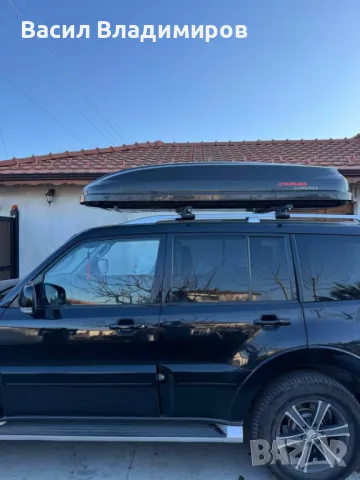 Оригинален покривен Багажник KAMEI CORVARA  475l - титан металик., снимка 1