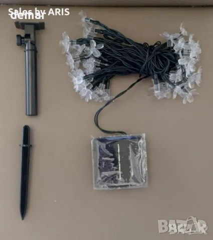 LED цветни соларни лампички за дома или градината, снимка 3 - Декорация за дома - 49915742