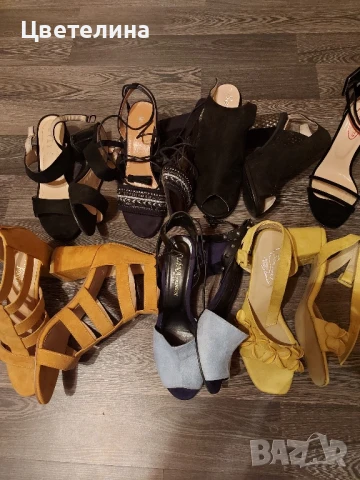 Дамски елегантни сандали 39 номер, снимка 4 - Сандали - 50667932