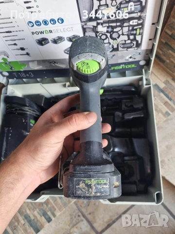 Винтоверт Festool T18+3 , снимка 4 - Други инструменти - 53816232