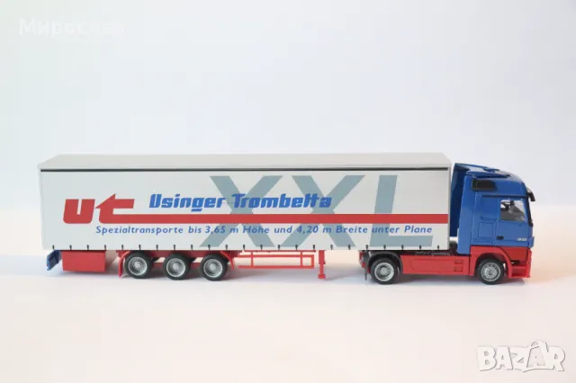 АMW H0 1/87 MERCEDES BENZ ACTROS КАМИОН МОДЕЛ TIR, снимка 7 - Колекции - 50400716