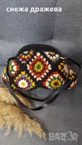 Плетена чанта Есен, снимка 2 - Чанти - 47435086