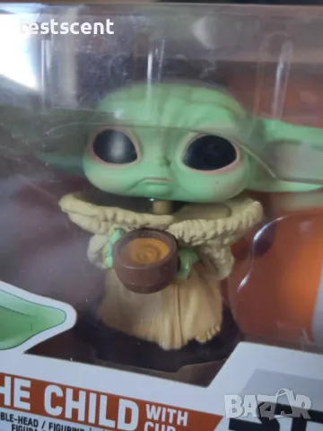 Funko POP! Star Wars The Mandalorian The Child Grogu Детето Грогу фигурка 378 Междузвездни Войни, снимка 6 - Фигурки - 49443360