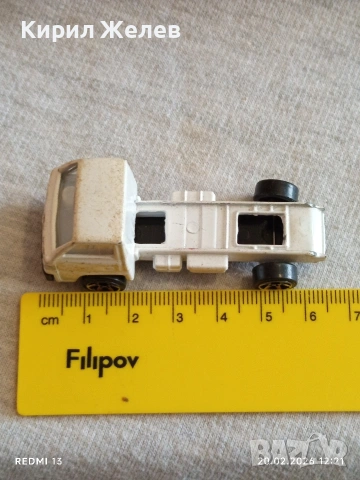 Метална количка Камион за КОЛЕКЦИЯ ДЕКОРАЦИЯ 6929, снимка 5 - Колекции - 53559510