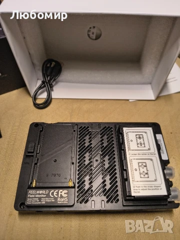 монитор Feelworld FW568S 6″ IPS On-Camera Monitor , снимка 8 - Камери - 51221315