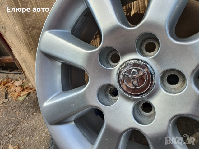 Джанти Тойота 5x114,3x6,5J16ет45, снимка 6 - Гуми и джанти - 51842067