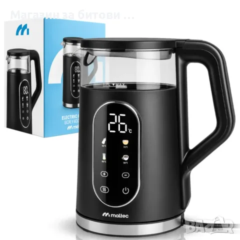 Електрическа кана за вода Мощност: 2200 W Напрежение: 220–240 V~, честота: 50/60 Hz