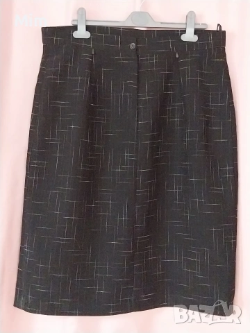 42/48 Дамски черни поли различни модели и размери , снимка 8 - Поли - 53493008