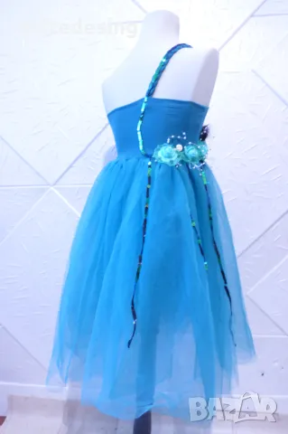 Детска рокля за спортни танци, снимка 4 - Детски рокли и поли - 47425648