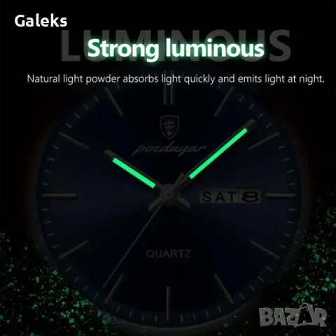 Есенна Презентация*/Луксозен, Точен и Автоматичен мъжки часовник с Камък DIANPAI*Gold!, снимка 11 - Мъжки - 49933986