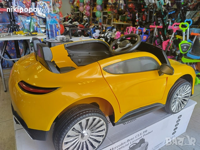 PORSCH Акумулаторна кола DAKOTA жълта, снимка 4 - Коли, камиони, мотори, писти - 53849149