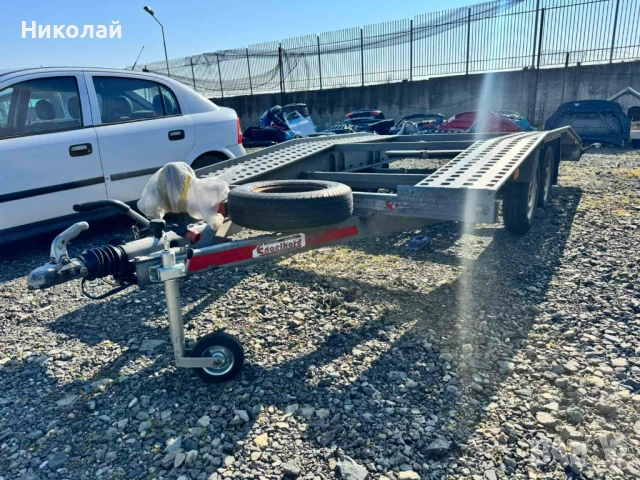 Продавам двуоса платформа за автомобил, ремарке , снимка 5 - Ремаркета - 53708315