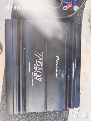 СПЕШНО!!!Двойна бас каса Pioneer TS-W300R+усилвател, снимка 3 - Тонколони - 52490021