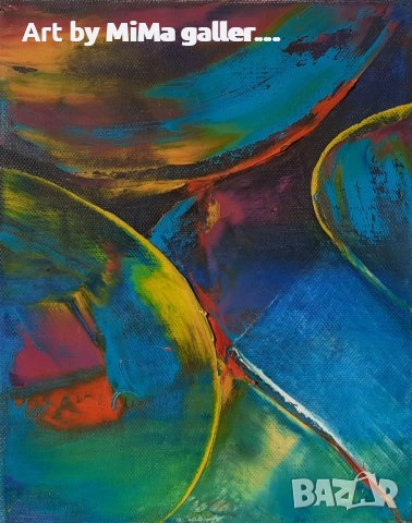 > Абстракции, АБСТРАКЦИЯ - Мима / Art by MiMa, painting, абстрактна картина, снимка 6 - Картини - 13046019