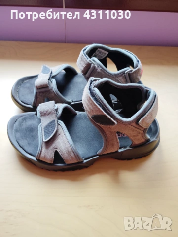 Туристически сандали Adidas употребявани, бежови, номер 36, снимка 4 - Детски сандали и чехли - 53365888