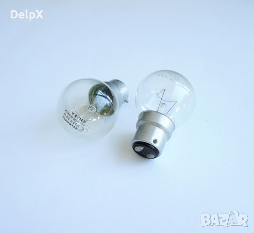 Лампа тип корабен прозрачна с цокъл B22 220V 25W/40W, снимка 1