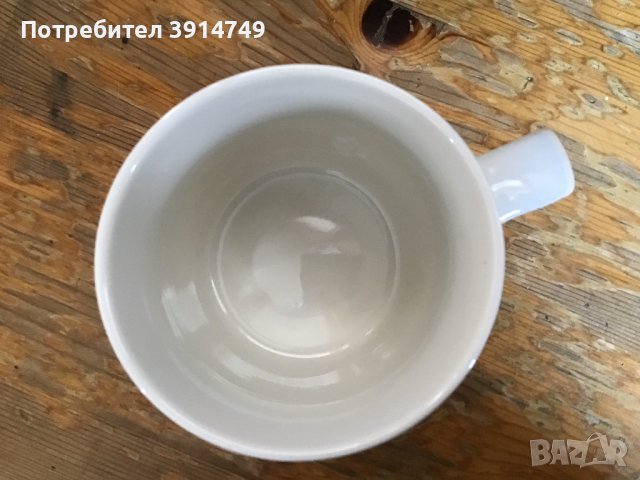 Чаша керамична с артизански принт на Бухал / Сова, 320 мл, НОВА, снимка 3 - Чаши - 44495609