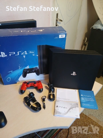 С ГАРАНЦИЯ 1Г Sony PlayStation 4 Pro PS4 1TB профилактиран и проверен Play Station SW 13.02, снимка 5 - PlayStation конзоли - 53137000