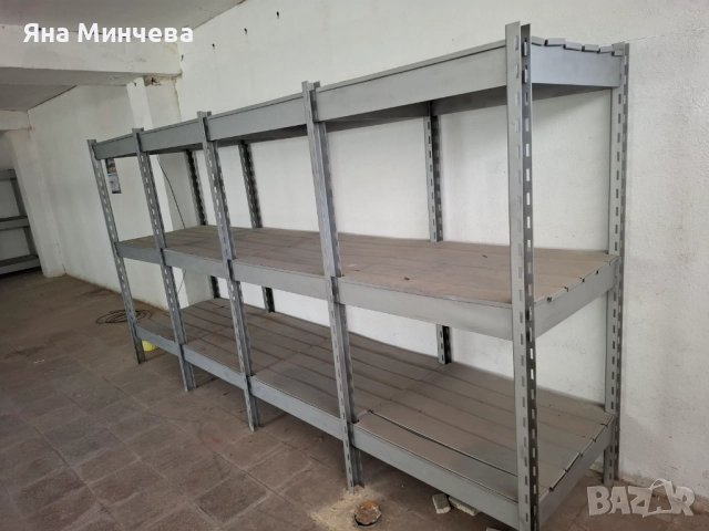 Метални сглобяеми стелажи (употребявани)