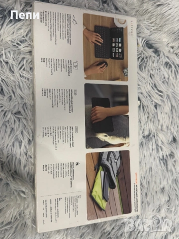 Безжична клавиатура SATECHI OntheGo, черен - ST-KOTGK-EN, снимка 6 - Калъфи, кейсове - 53421743