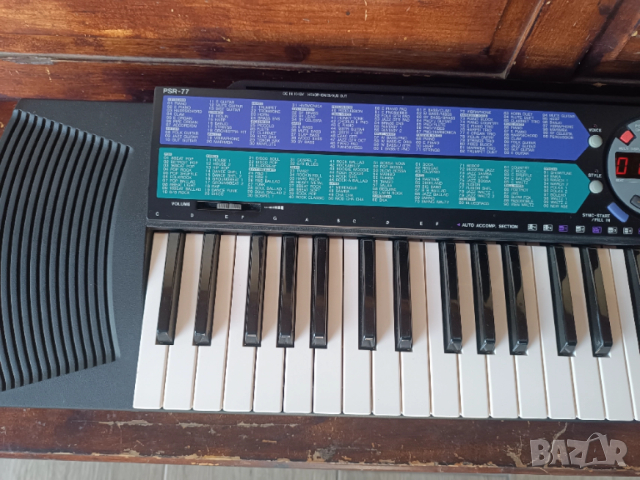 Синтезатор Yamaha PSR77 , снимка 3 - Синтезатори - 52497718