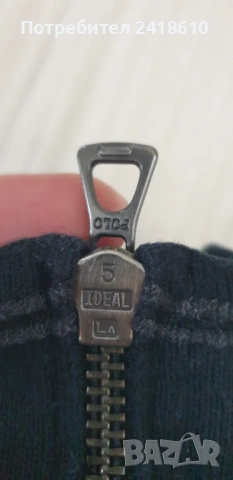 POLO Ralph Lauren Half Zip 3/4  Pima Cotton Knit Mens Size L ОРИГИНАЛ! Мъжко Горнище !, снимка 16 - Пуловери - 53022104