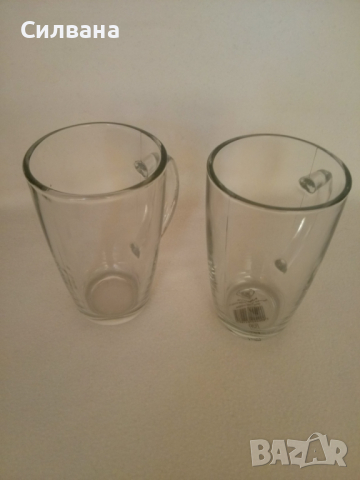 2 стъклени чаши, снимка 2 - Чаши - 36269775