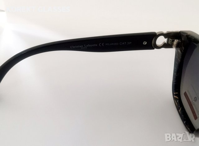 Christian Lafayette PARIS POLARIZED 100% UV Слънчеви очила, снимка 6 - Слънчеви и диоптрични очила - 39943543