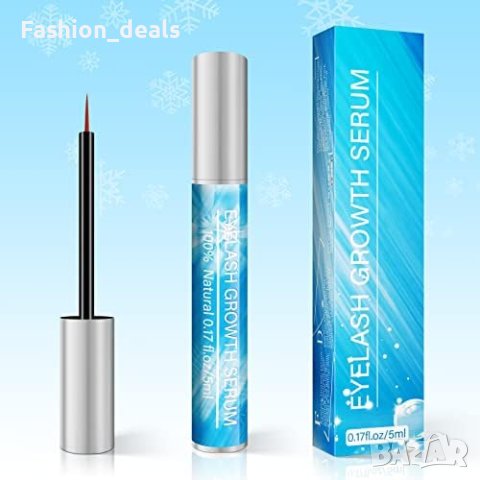 Нов Серум за растеж на мигли Поддръжка Плътност Жени 5мл., снимка 5 - Други - 41986570